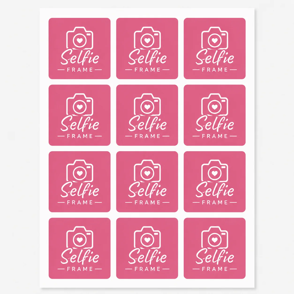 Square Sticker Sheets