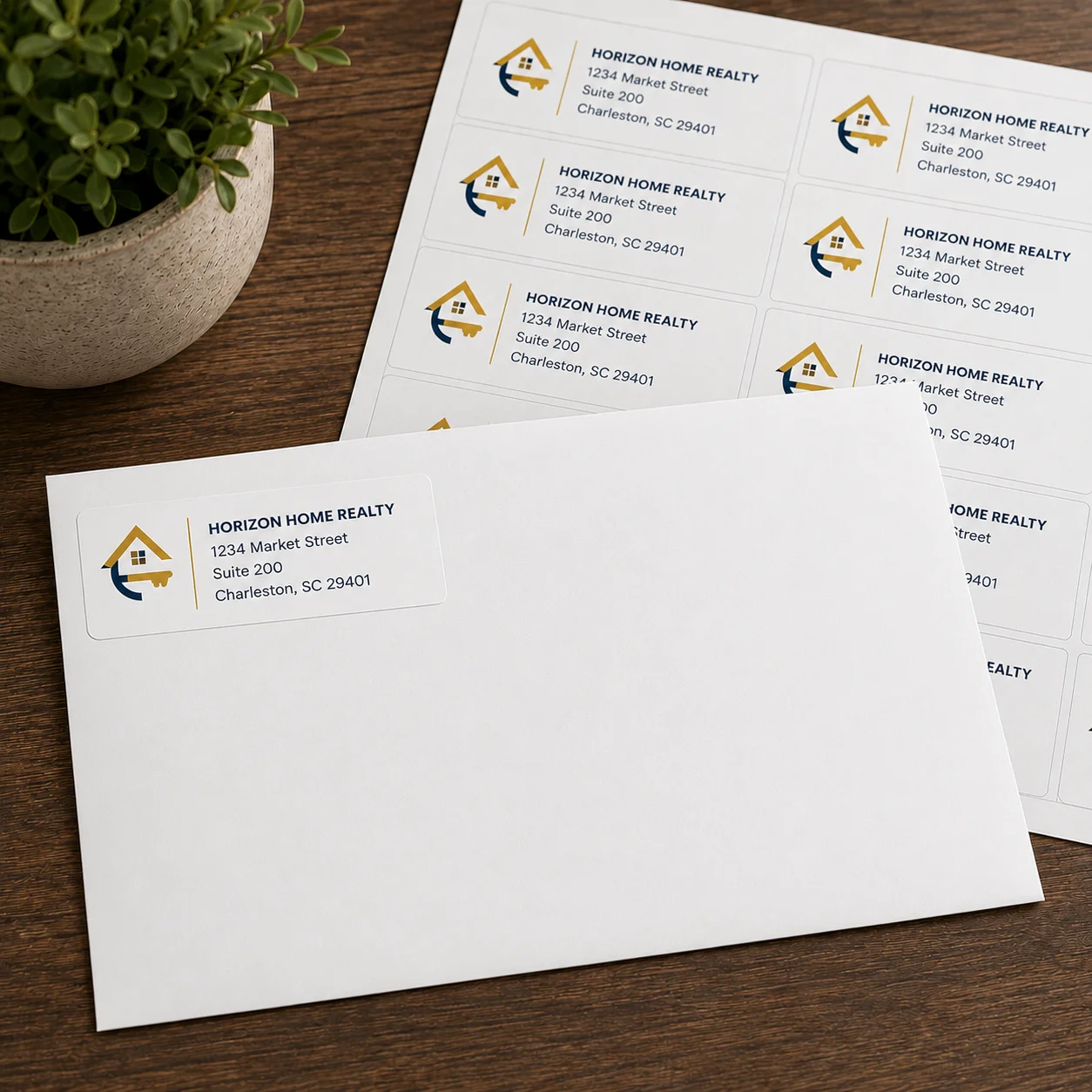 Standard Address Labels Sheets