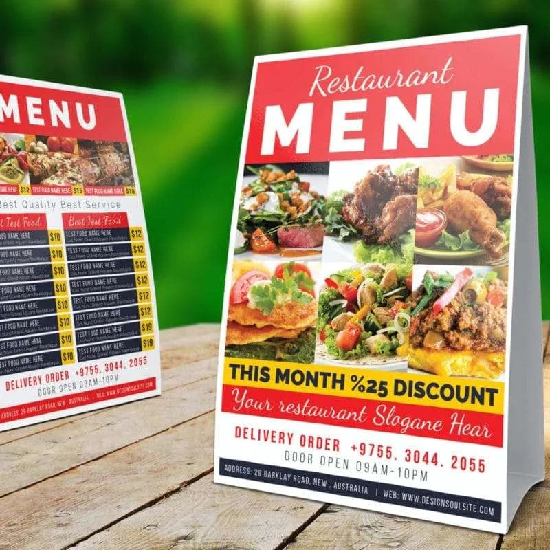 4x6 Table Tents
