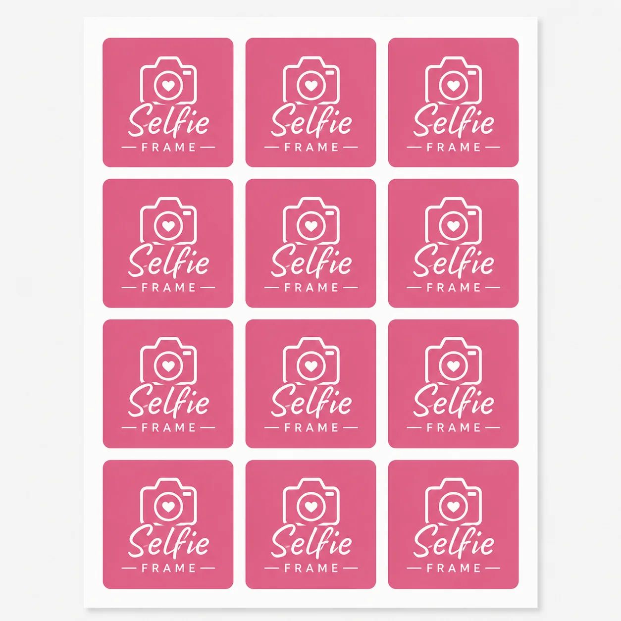 Square Sticker Sheets