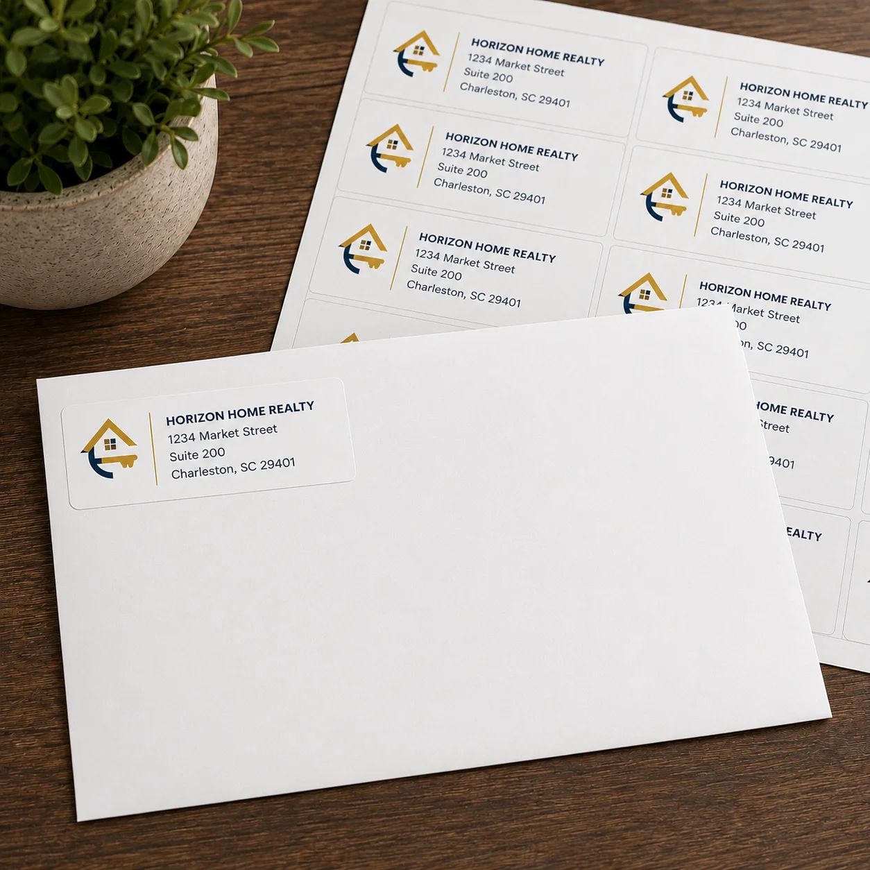 Standard Address Labels Sheets